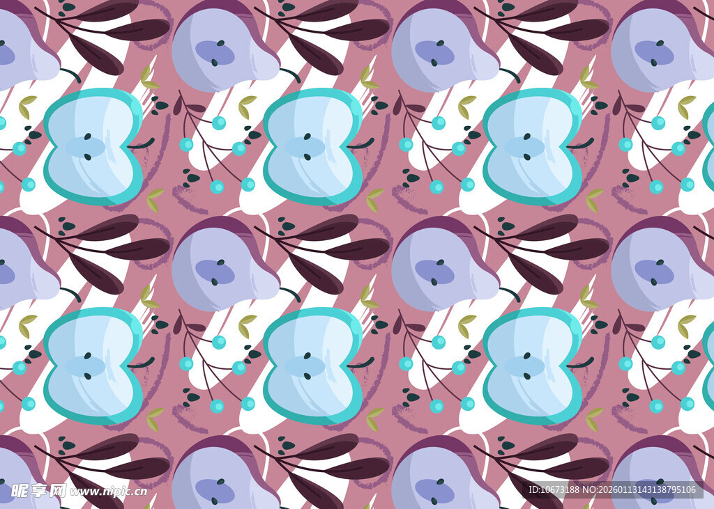 多彩几何图案背景纹理