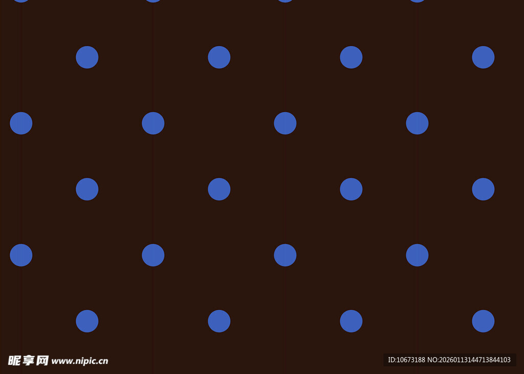 深棕底蓝色圆点图案纹理