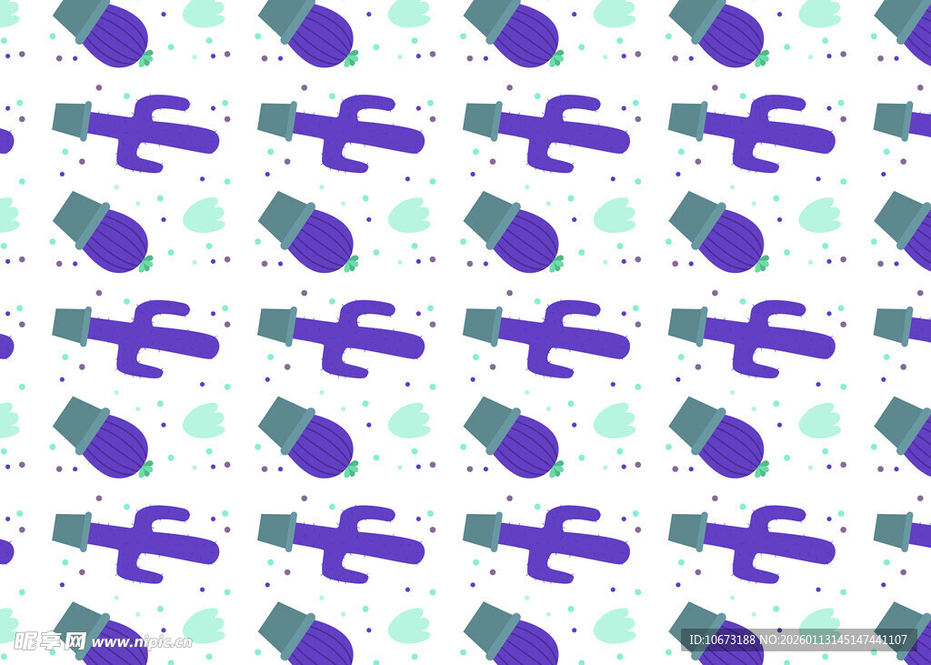 多彩卡通图案背景纹理