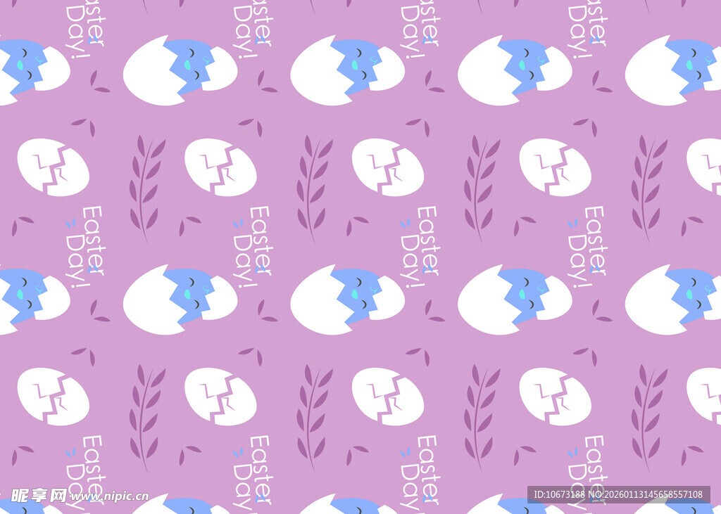 紫色花卉图案背景纹理