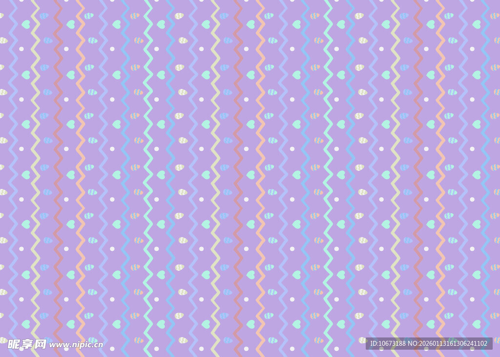 淡紫色条纹波点图案背景