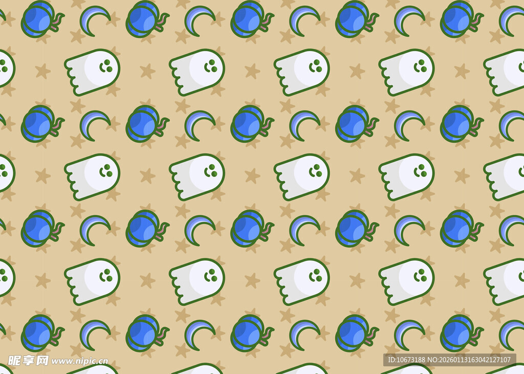 卡通风格文件图案背景图