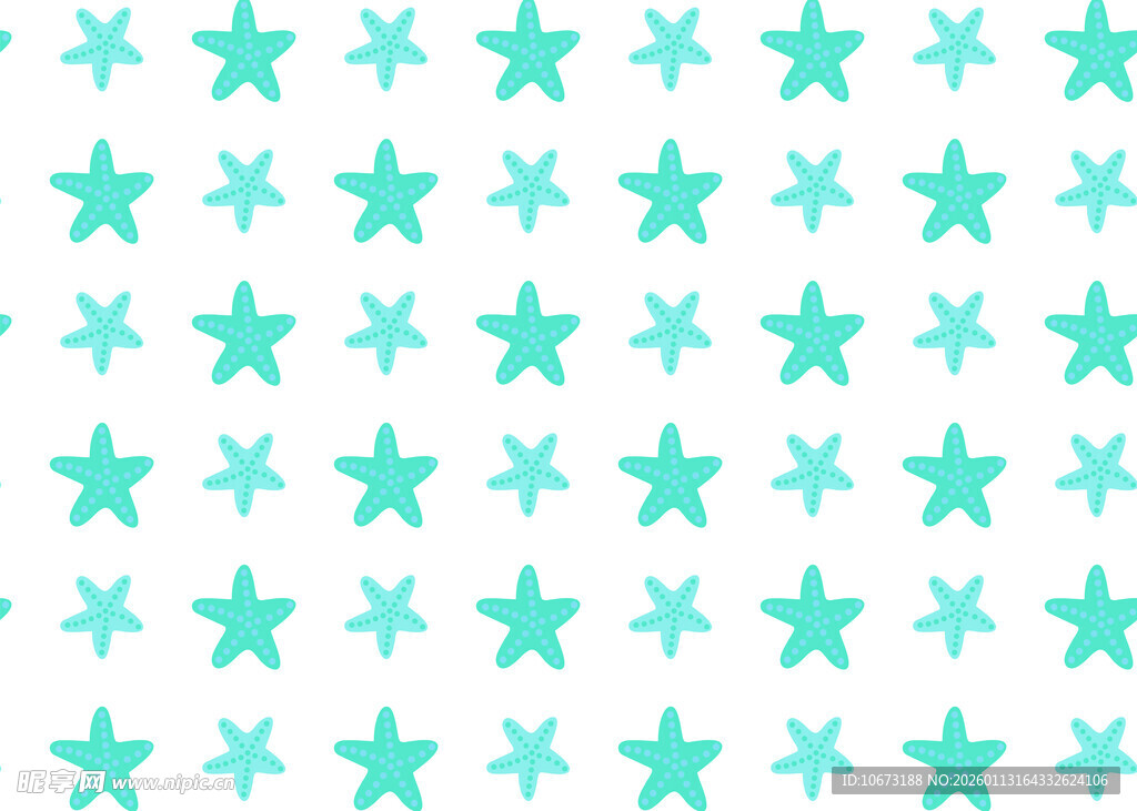 浅蓝色星星图案背景