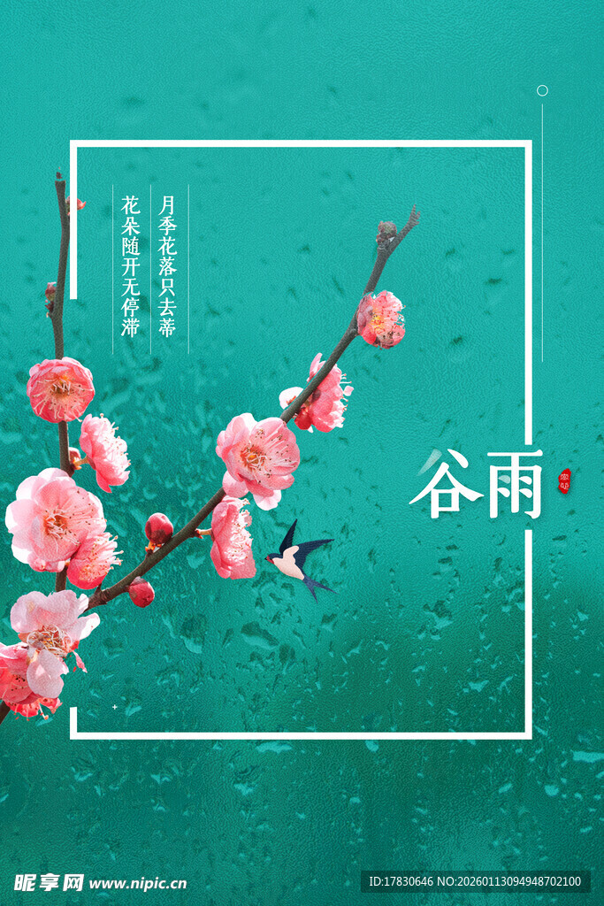 谷雨海报