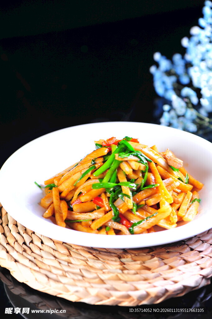 美味笋干 色泽诱人