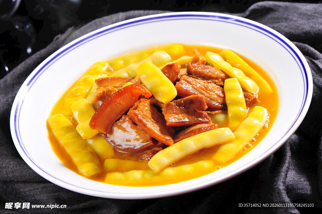 美味腊肉毛豆结