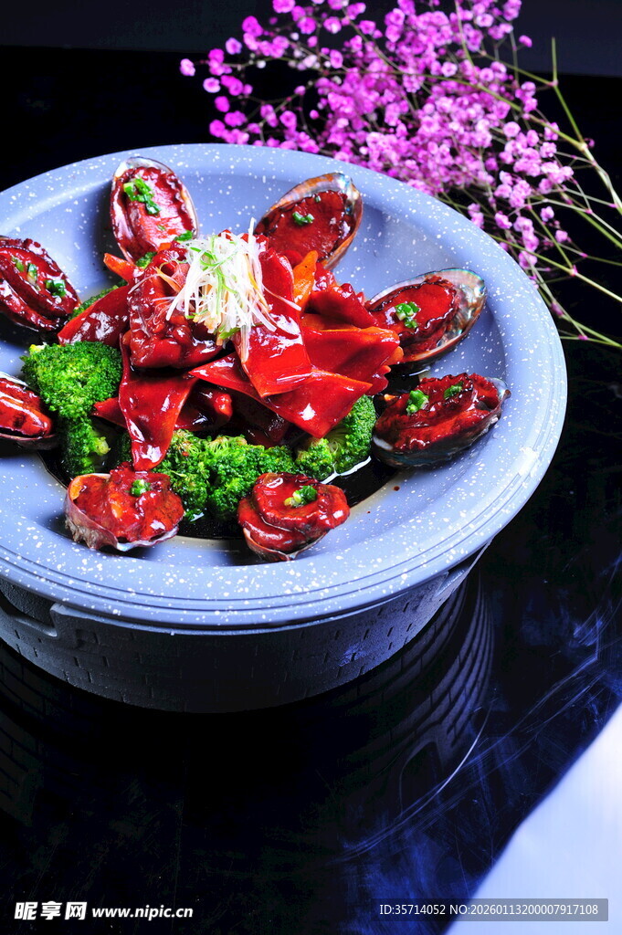 美味双椒炒鲍鱼