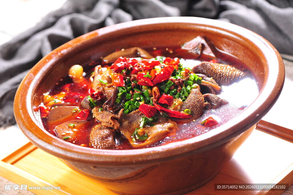 香辣美味的毛肚