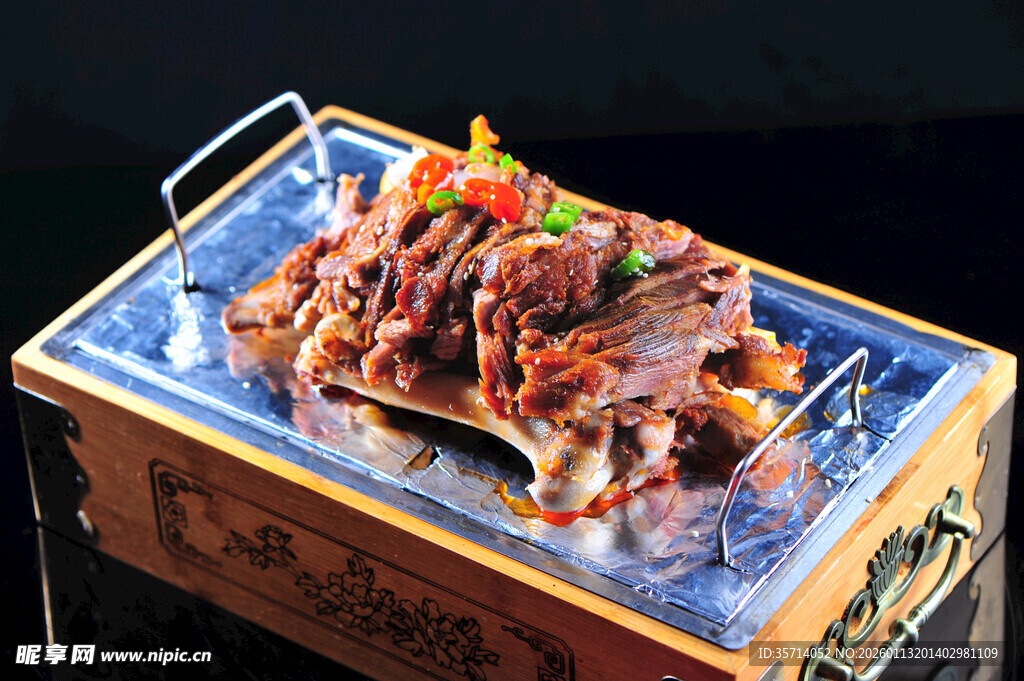 美味烤羊排视觉味觉盛宴