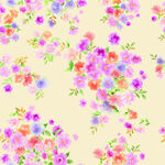 缤纷花卉图案背景