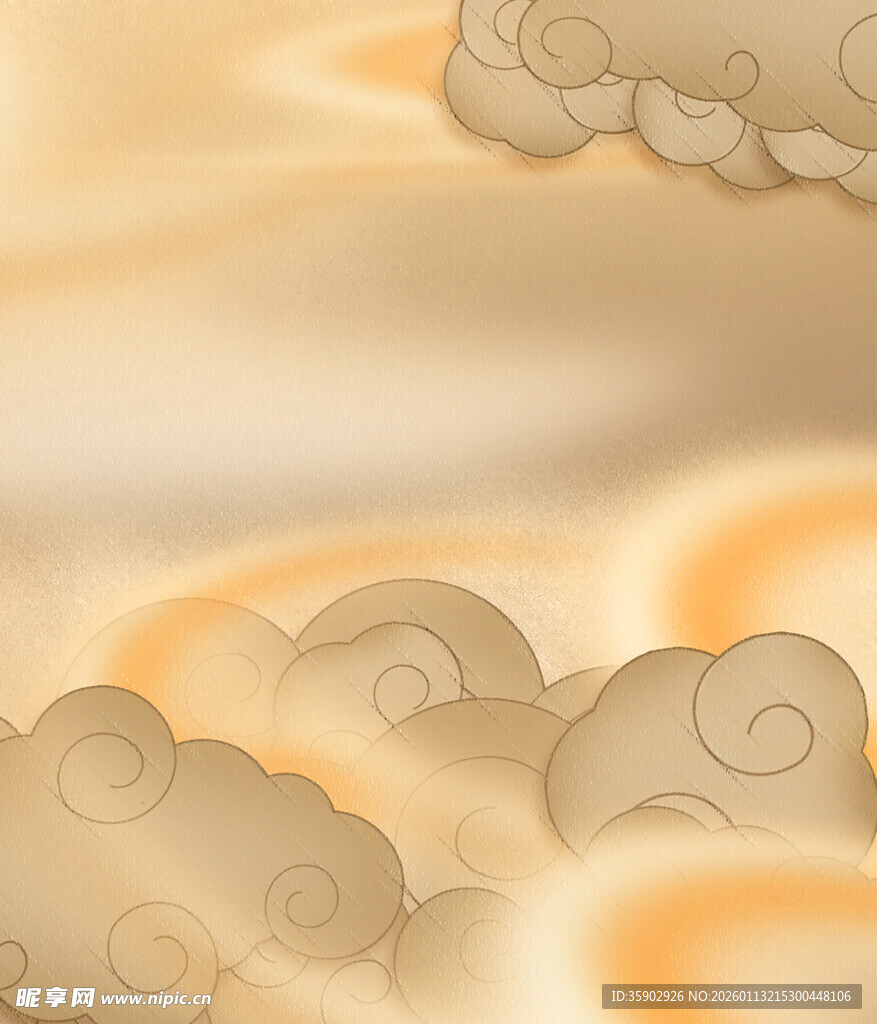 古风祥云背景图