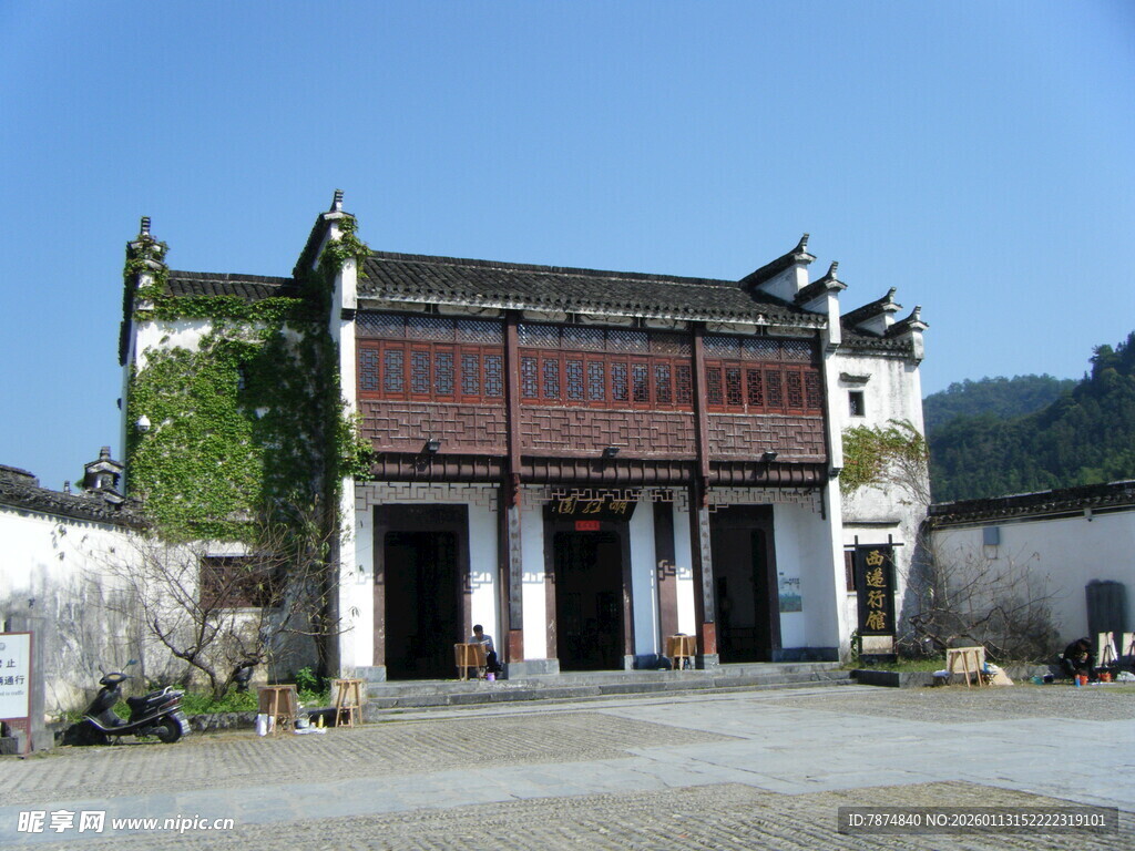 古朴中式传统建筑风貌