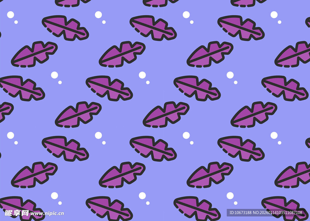 紫色背景蝴蝶图案纹理