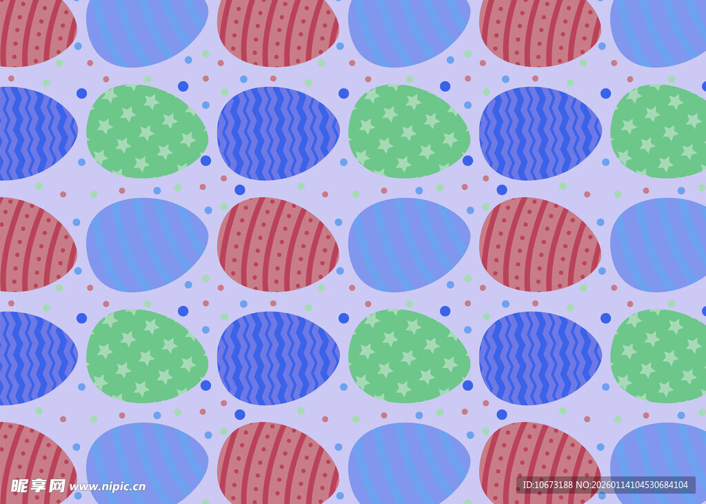 彩色鱼形图案背景纹理