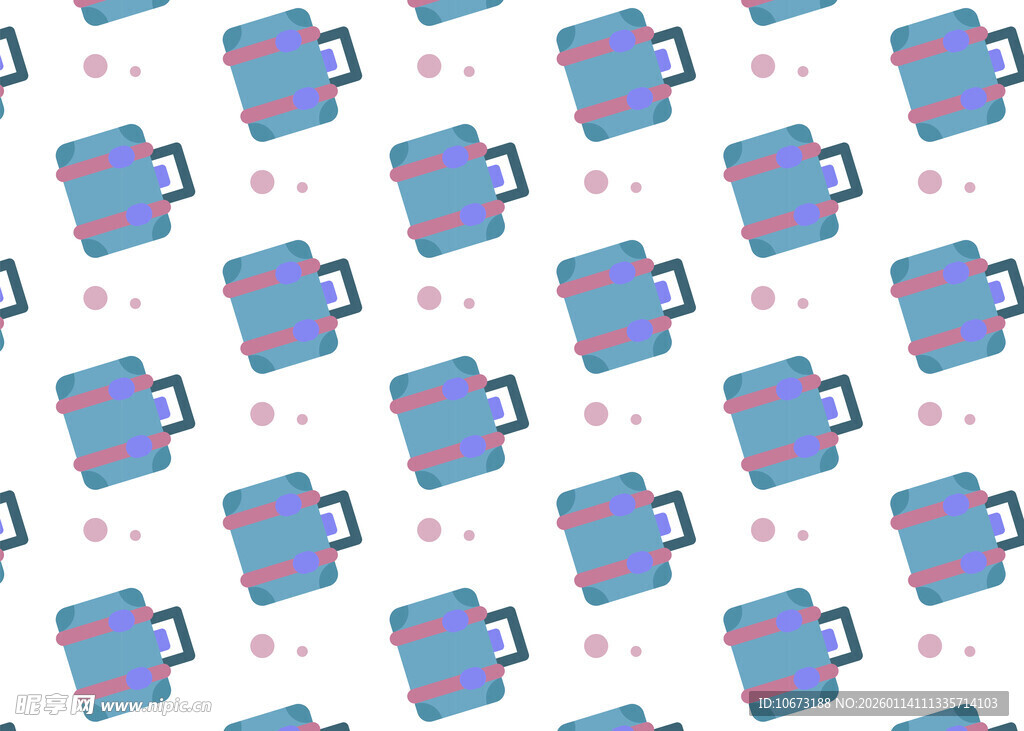 多彩相机图案平铺背景