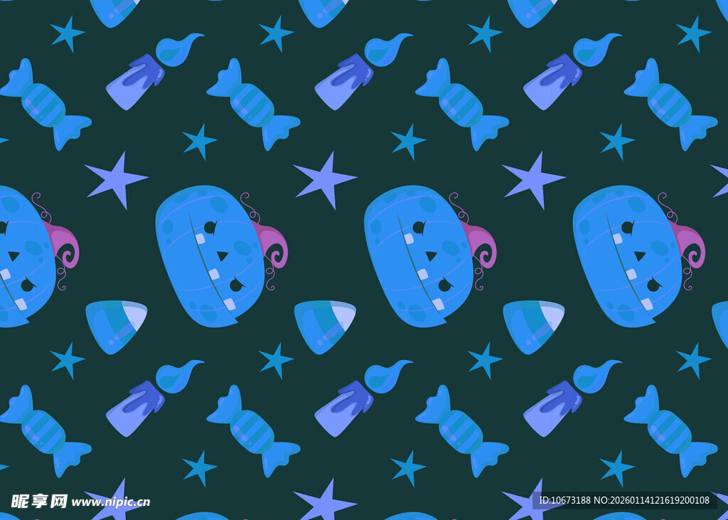 星空飞船图案背景纹理