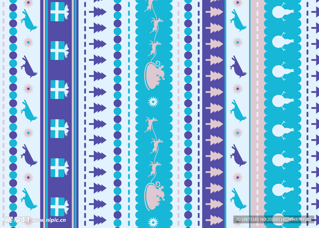 蓝紫色系几何图案条纹背景