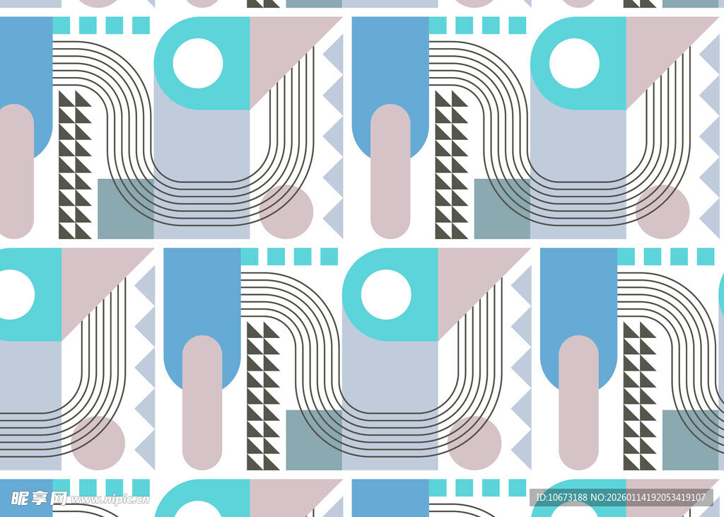 几何图案抽象背景设计图