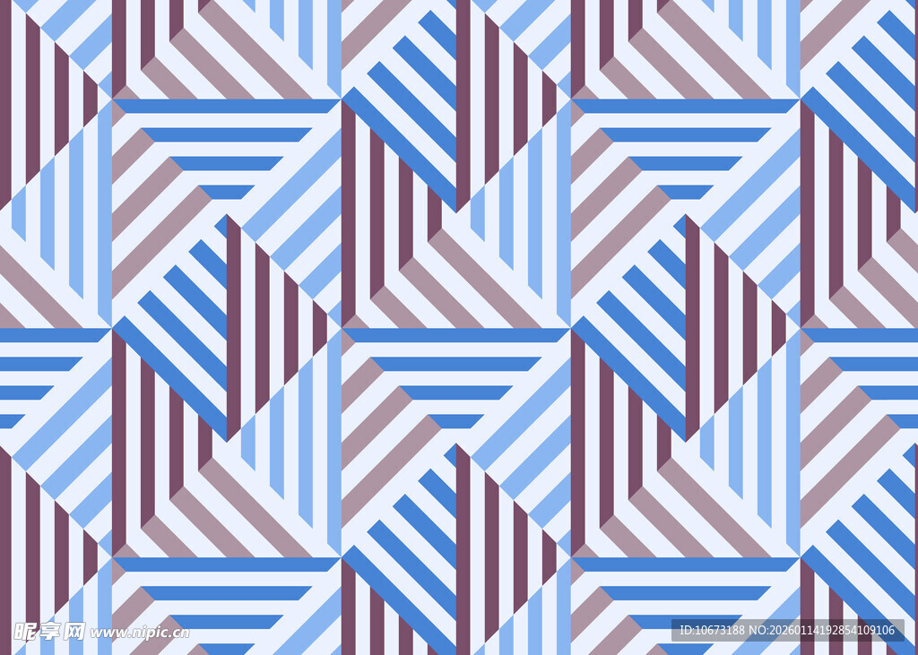 几何条纹图案纹理设计