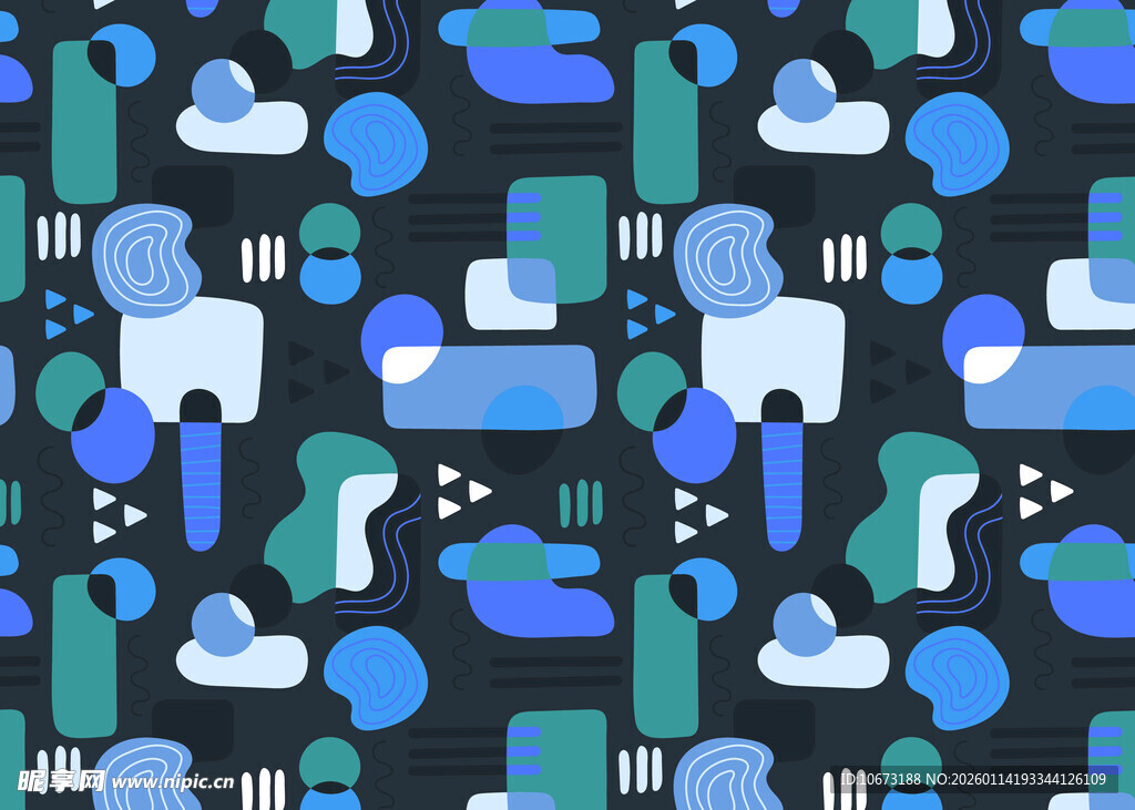 几何图案抽象背景设计元素