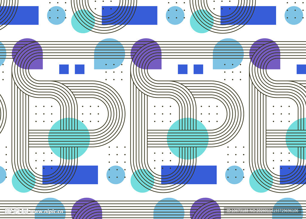 几何图案背景设计