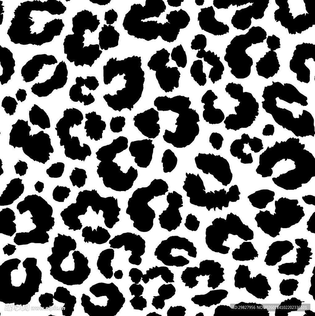 豹纹图案背景纹理