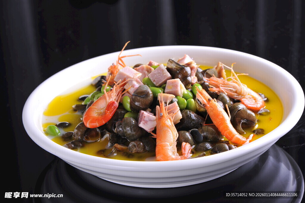 海鲜杂烩浓汤
