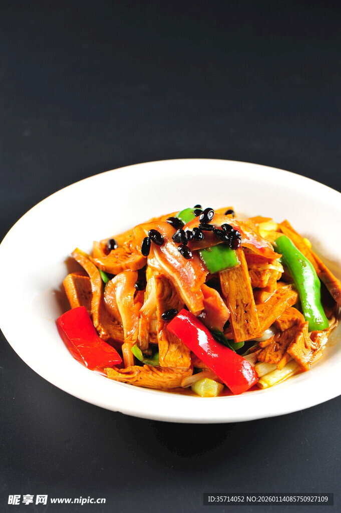 美味彩椒炒肉丝