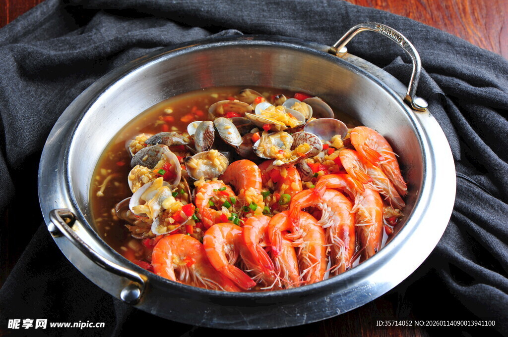 美味海鲜锅 鲜香诱人
