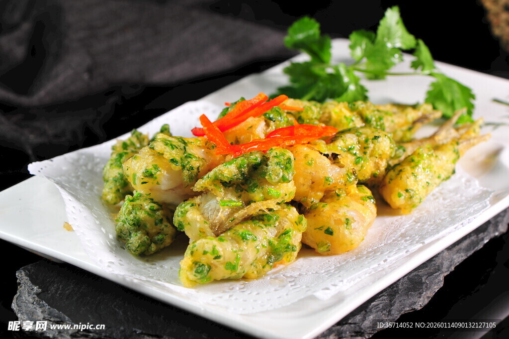 香酥黄金豆腐鱼