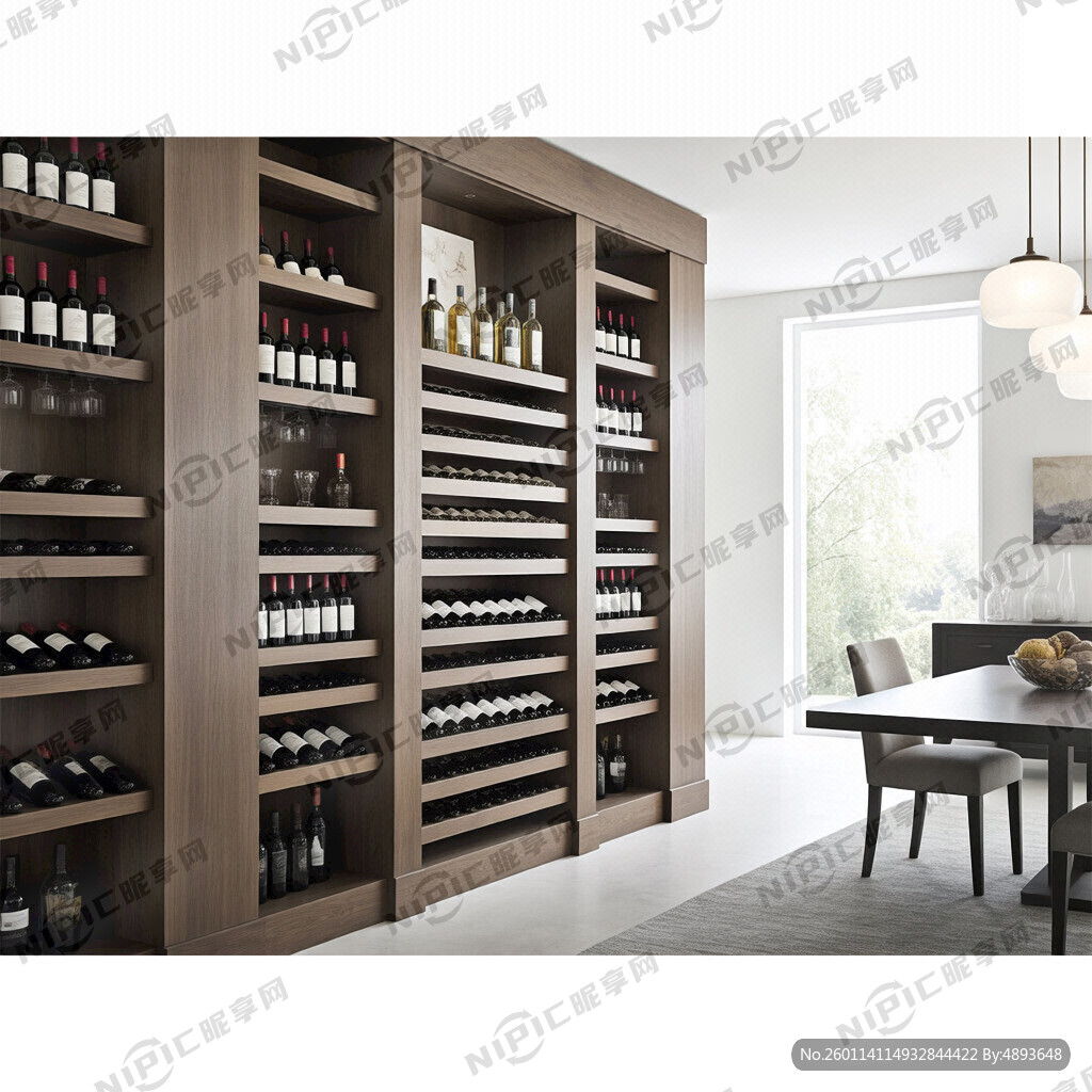酒柜美陈图片