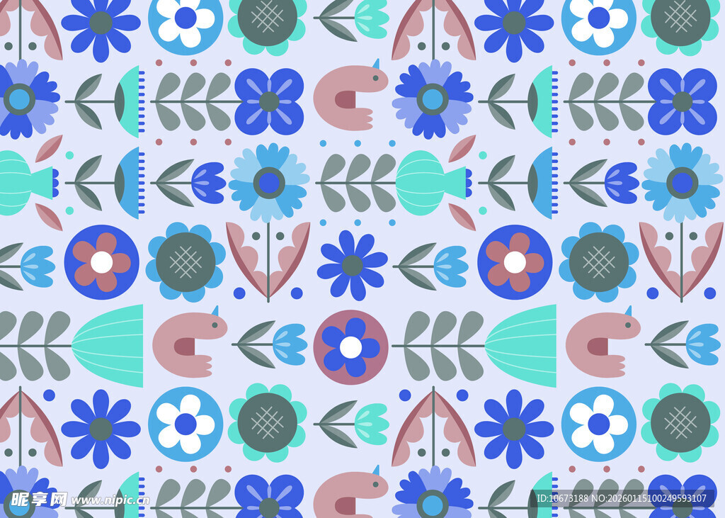 多彩几何图案装饰纹理