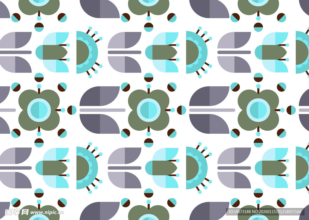 几何花纹图案设计