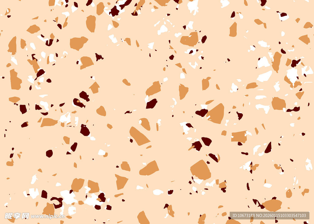 米黄色水磨石纹理图案