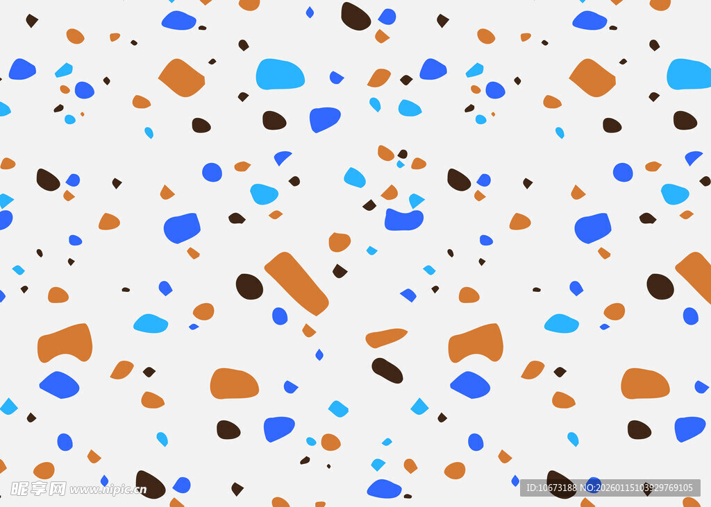 多彩水磨石图案纹理背景