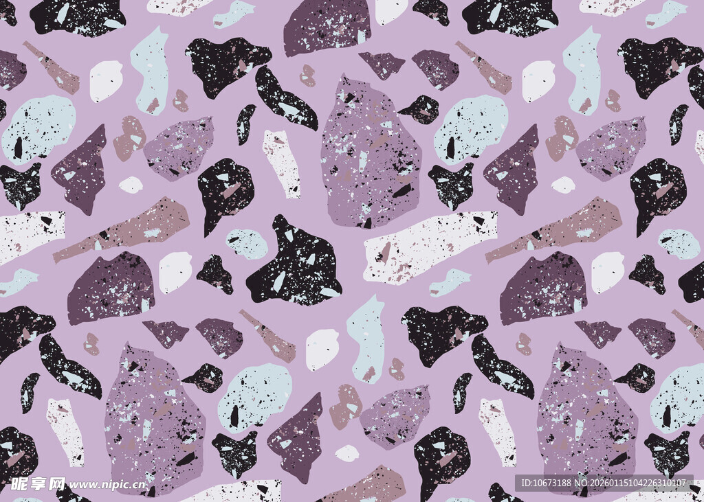 紫色系动物图案背景纹理