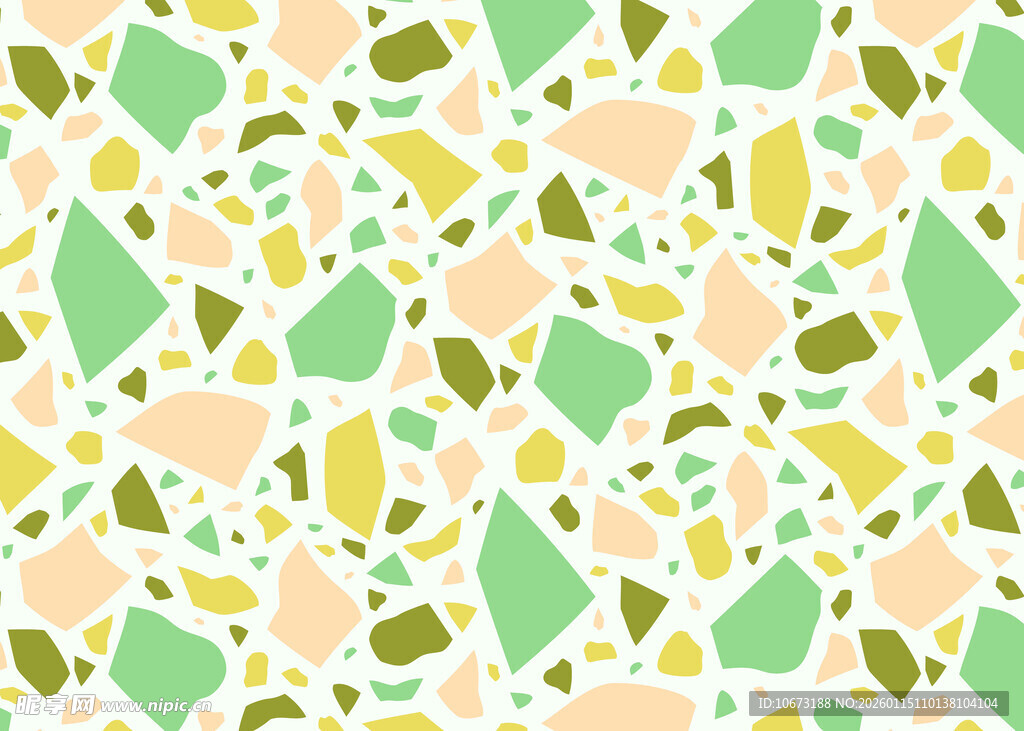 清新几何图案背景纹理