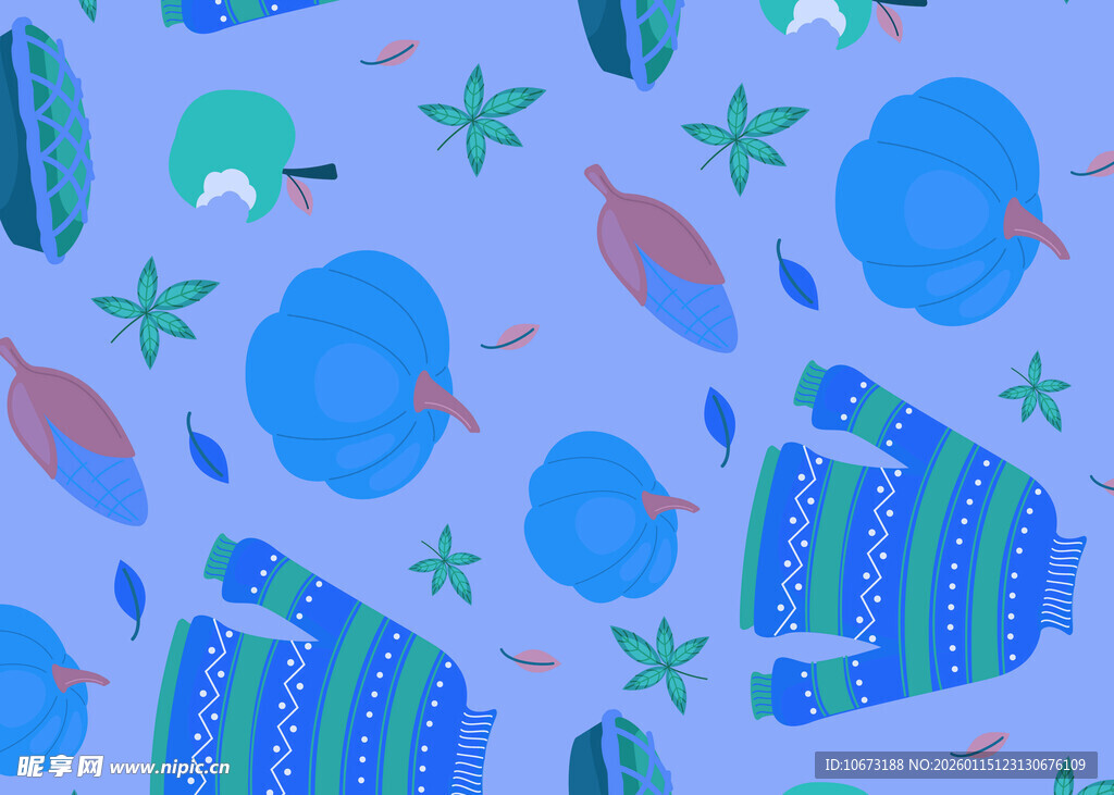 海洋风几何图案装饰画