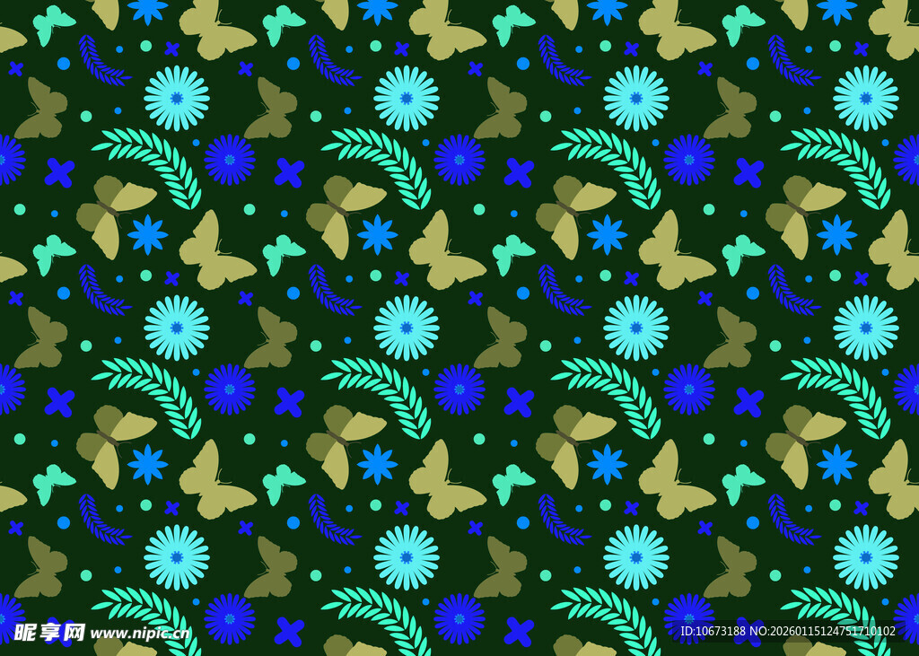 多彩几何图案背景纹理