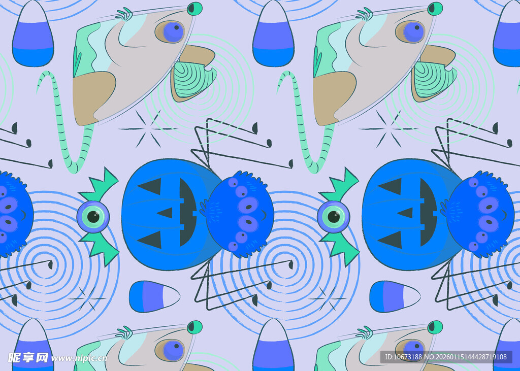 抽象几何图案艺术纹理