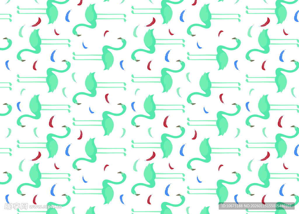 多彩音符图案背景