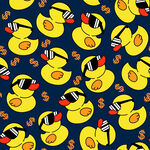 小黄鸭图案背景