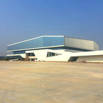 现代风格机场建筑外观