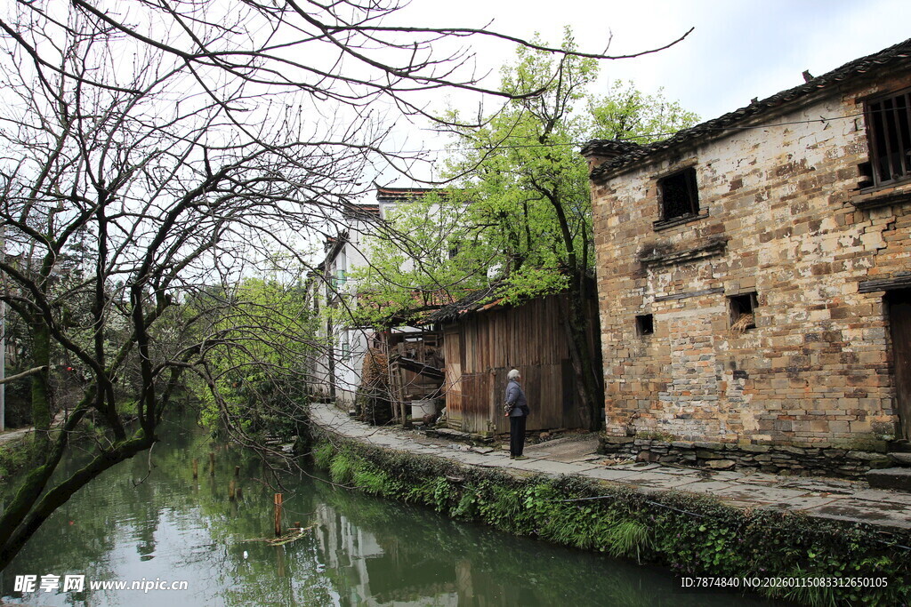 江南水乡古朴民居风貌