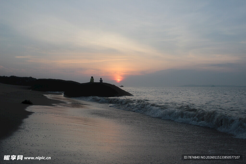 海边日落美景