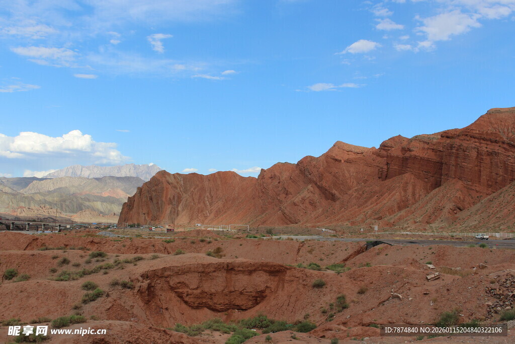 壮丽红土地貌景观