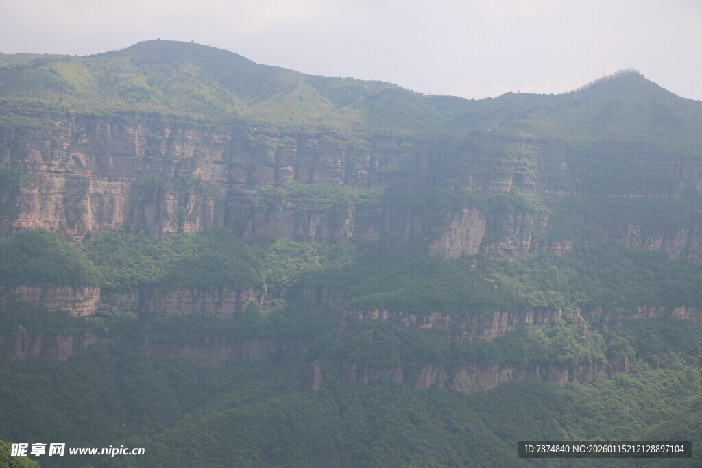 壮丽山景 层峦叠嶂的奇观