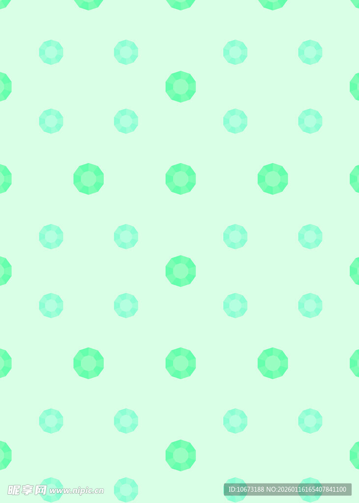 浅绿色圆点图案背景