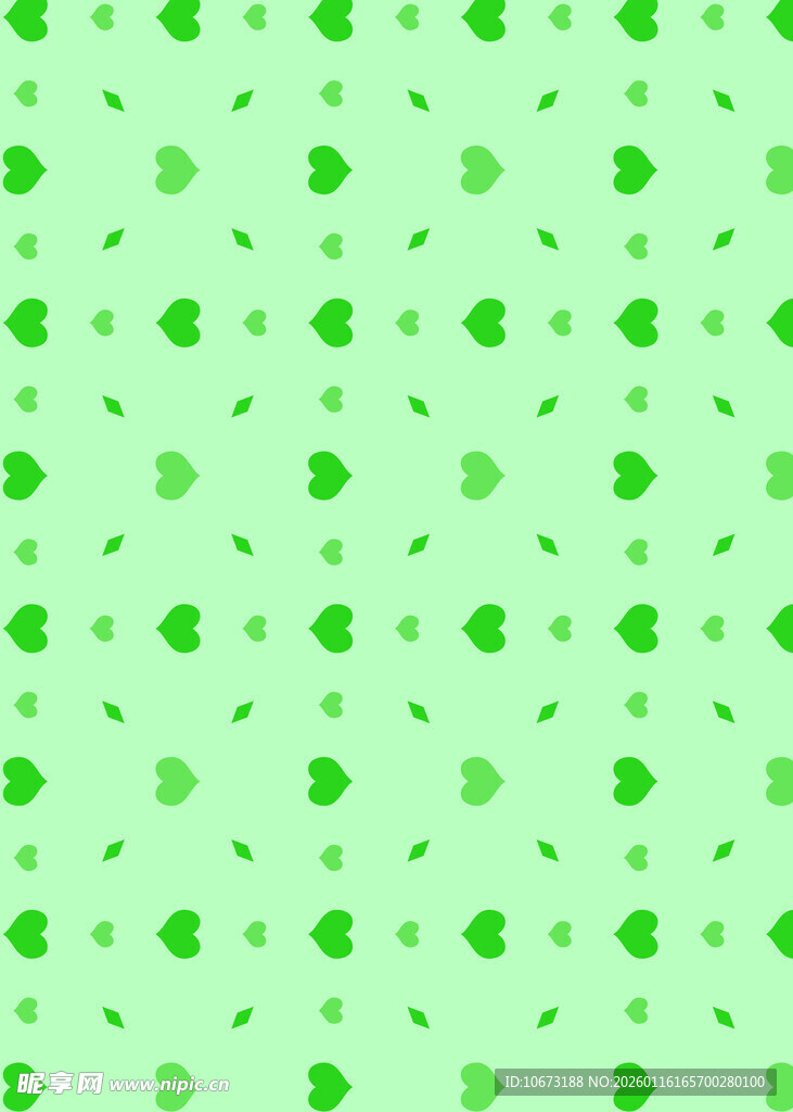 绿色三叶草图案背景纹理
