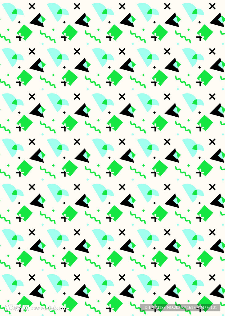 四叶草图案背景纹理设计